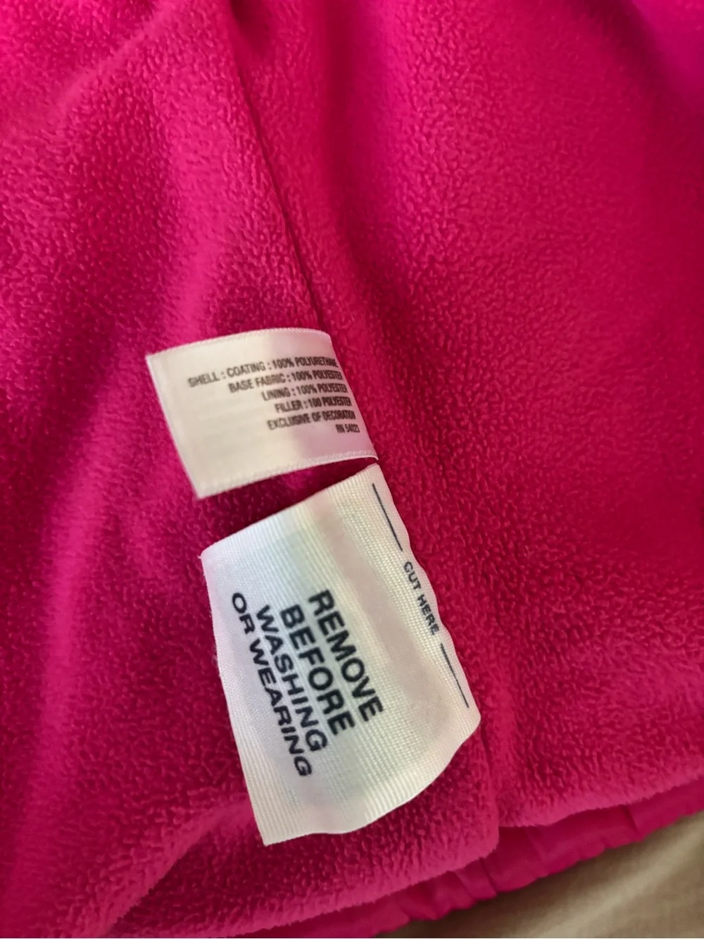 Old Navy Kids Pink Puffer Vest